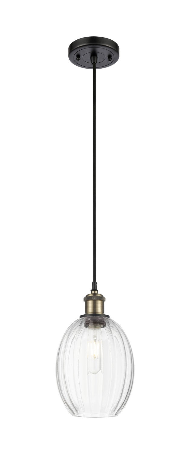 Innovations 516-1P-BAB-G459-6CL One Light Mini Pendant, Black Antique Brass