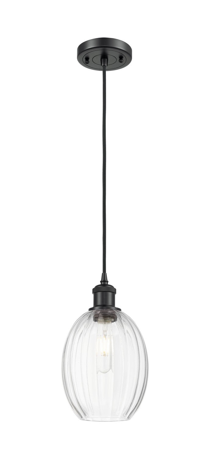 Innovations 516-1P-BK-G459-6CL One Light Mini Pendant, Matte Black
