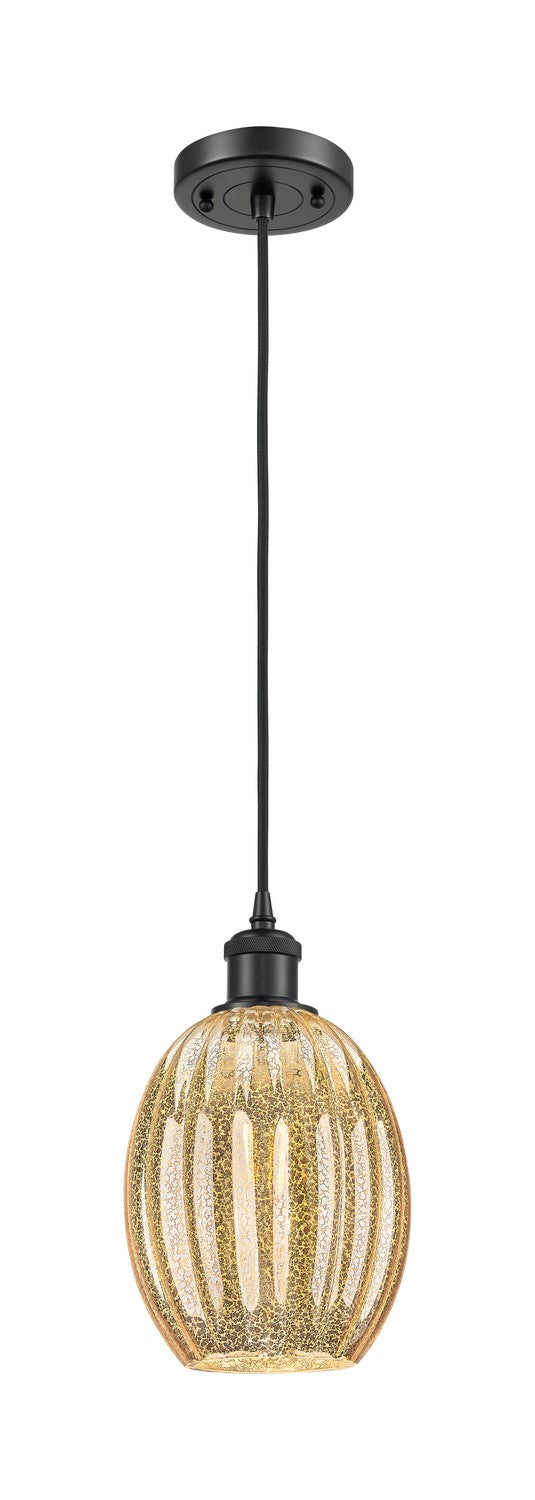 Innovations 516-1P-BK-G459-6ME One Light Mini Pendant, Matte Black