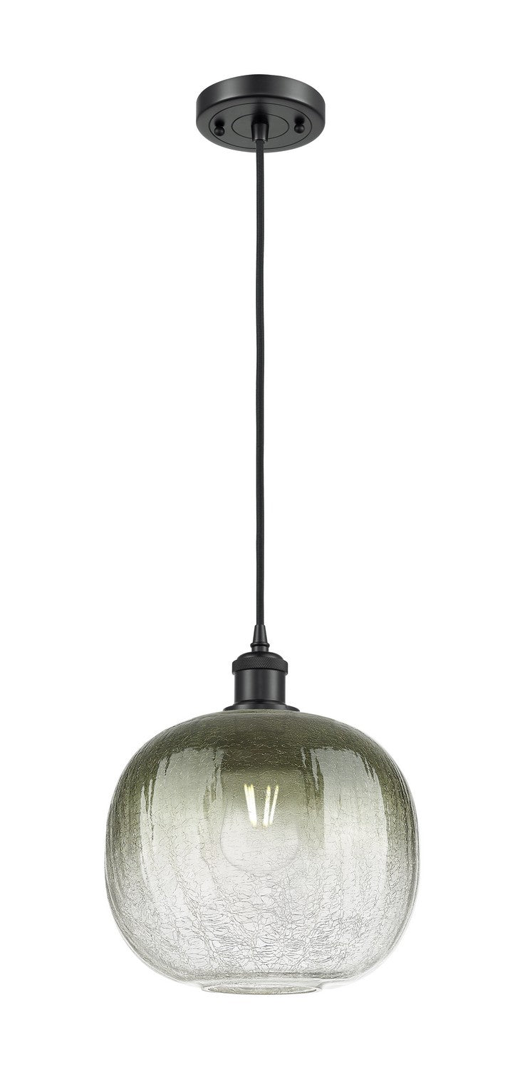 Innovations 516-1P-BK-G481-10SL One Light Mini Pendant, Matte Black