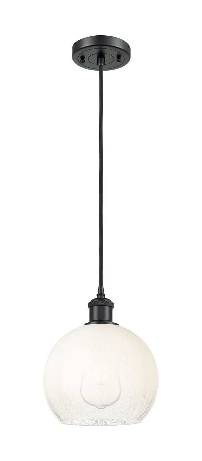 Innovations 516-1P-BK-G483-8OP One Light Mini Pendant, Matte Black