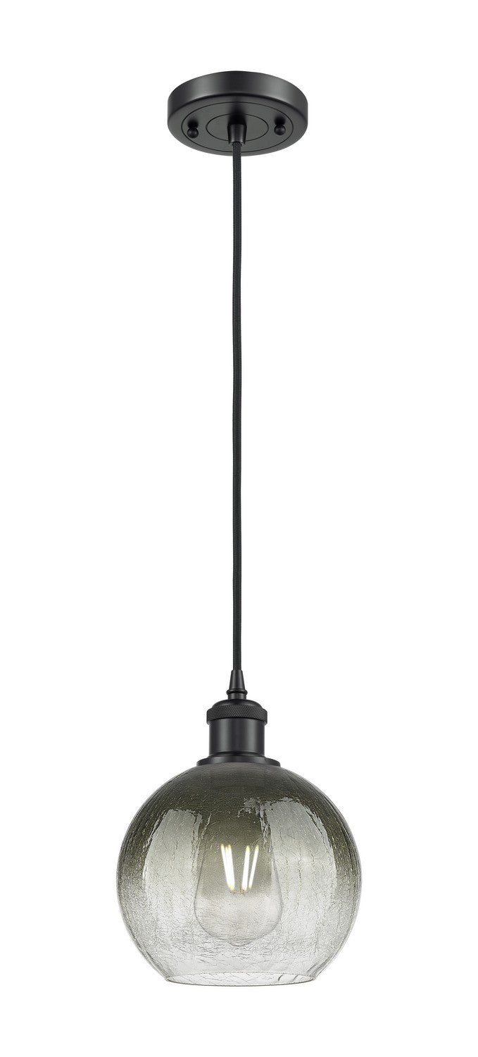 Innovations 516-1P-BK-G483-8SL One Light Mini Pendant, Matte Black