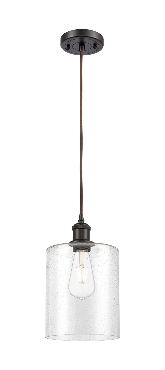 Innovations 516-1P-OB-G4424-7 One Light Mini Pendant, Oil Rubbed Bronze