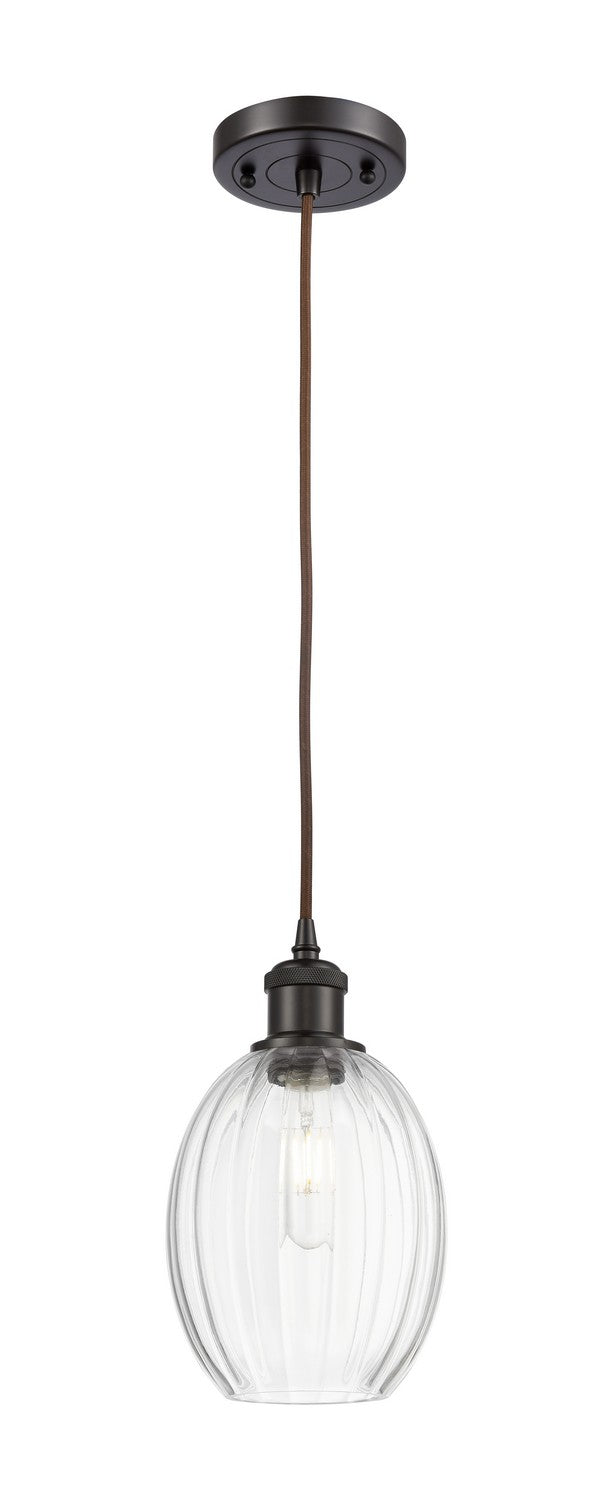 Innovations 516-1P-OB-G459-6CL One Light Mini Pendant, Oil Rubbed Bronze