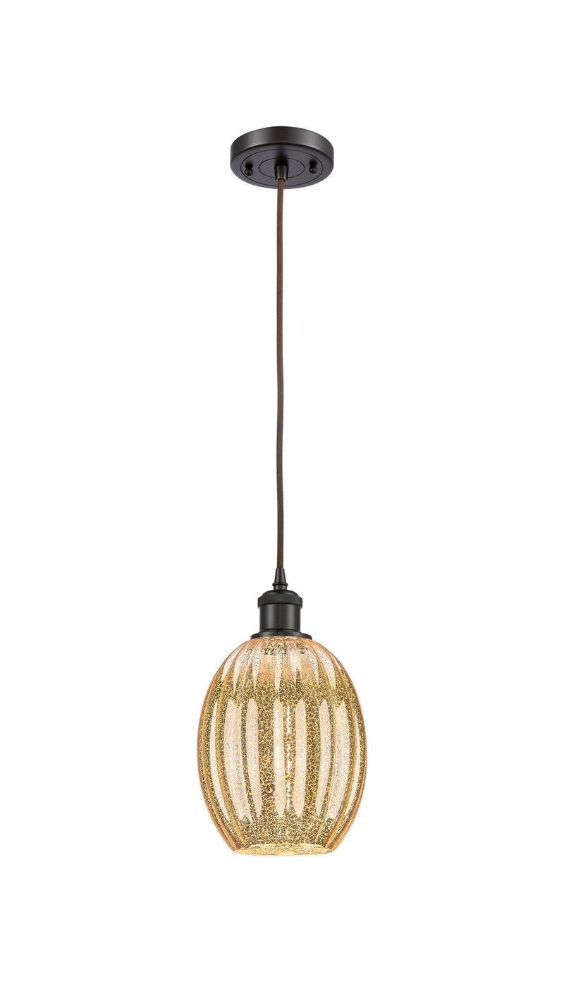 Innovations 516-1P-OB-G459-6ME One Light Mini Pendant, Oil Rubbed Bronze