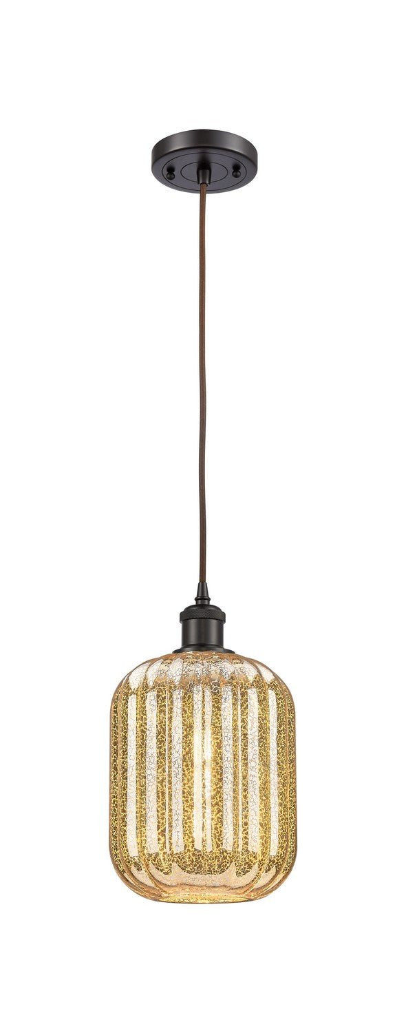 Innovations 516-1P-OB-G460-7ME One Light Mini Pendant, Oil Rubbed Bronze