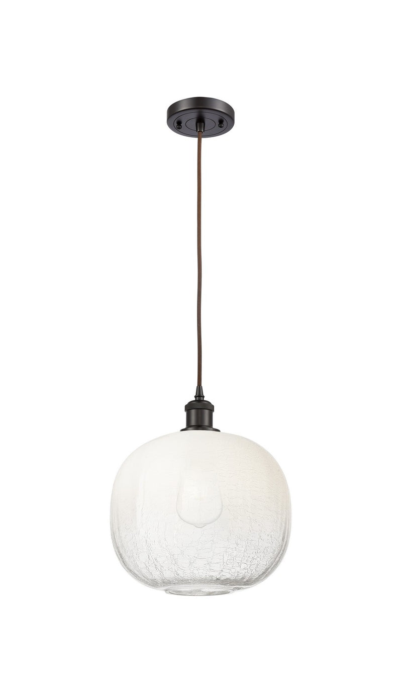 Innovations 516-1P-OB-G481-10OP One Light Mini Pendant, Oil Rubbed Bronze