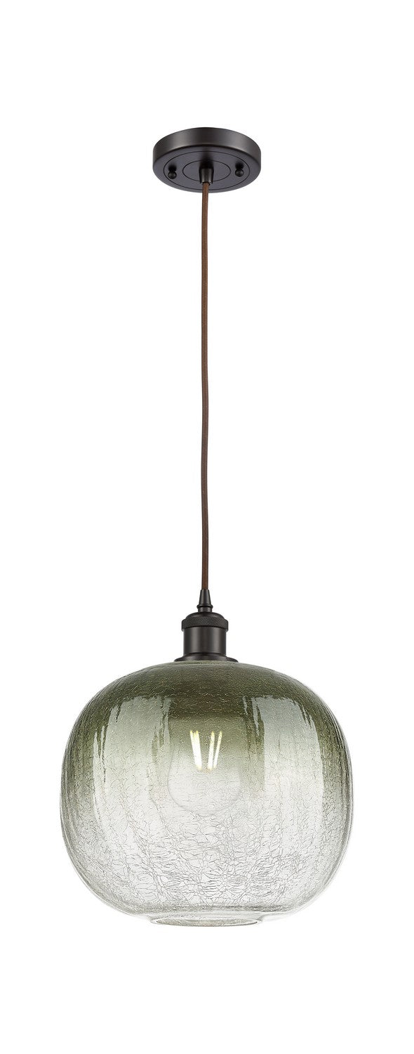 Innovations 516-1P-OB-G481-10SL One Light Mini Pendant, Oil Rubbed Bronze