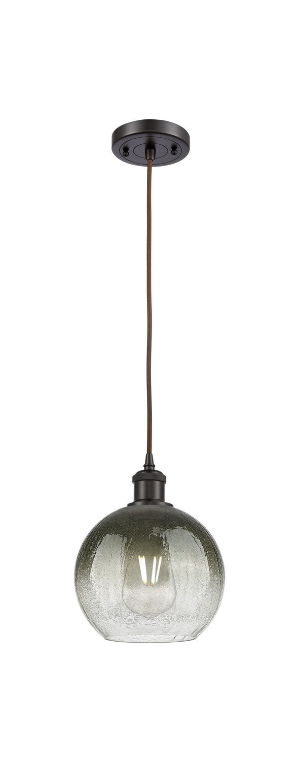 Innovations 516-1P-OB-G483-8SL One Light Mini Pendant, Oil Rubbed Bronze