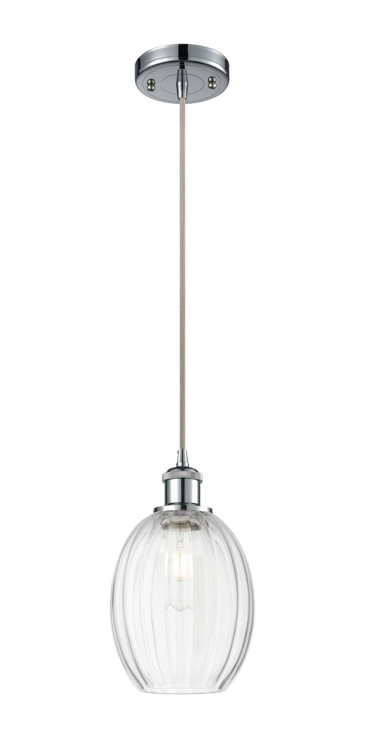Innovations 516-1P-PC-G459-6CL One Light Mini Pendant, Polished Chrome