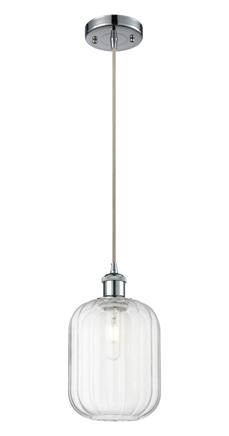 Innovations 516-1P-PC-G460-7CL One Light Mini Pendant, Polished Chrome