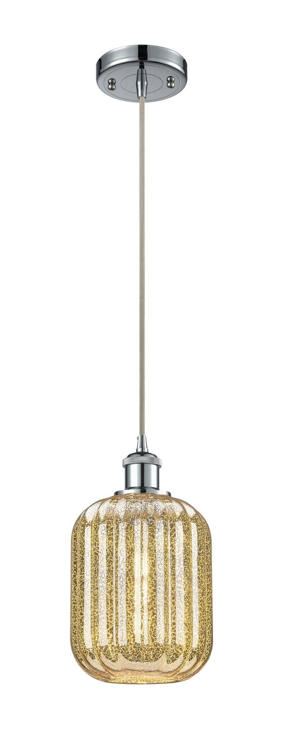 Innovations 516-1P-PC-G460-7ME One Light Mini Pendant, Polished Chrome