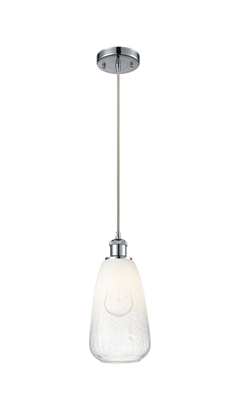 Innovations 516-1P-PC-G480-6OP One Light Mini Pendant, Polished Chrome