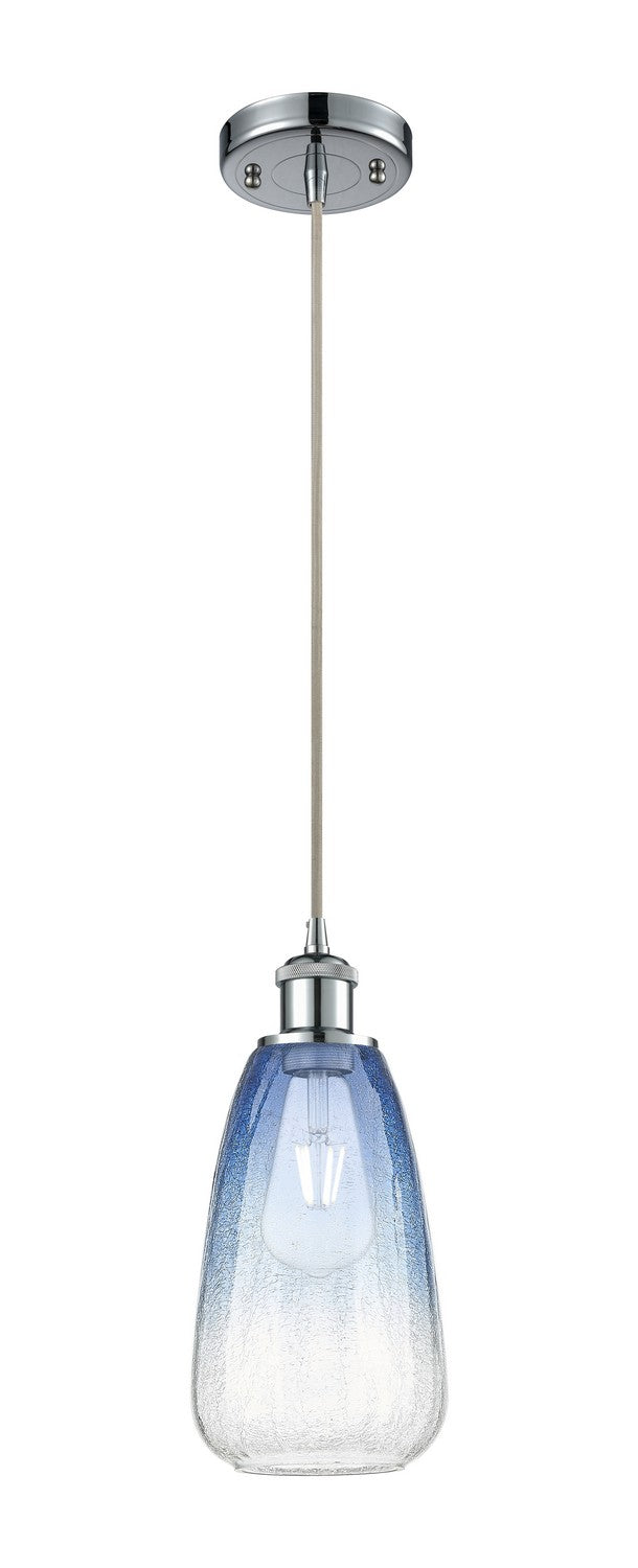 Innovations 516-1P-PC-G480-6SB One Light Mini Pendant, Polished Chrome