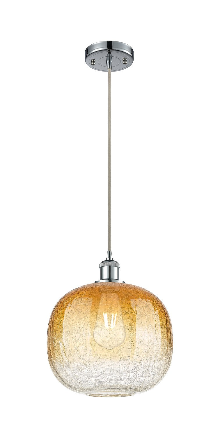 Innovations 516-1P-PC-G481-10AM One Light Mini Pendant, Polished Chrome