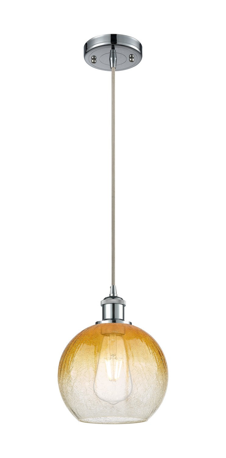 Innovations 516-1P-PC-G483-8AM One Light Mini Pendant, Polished Chrome