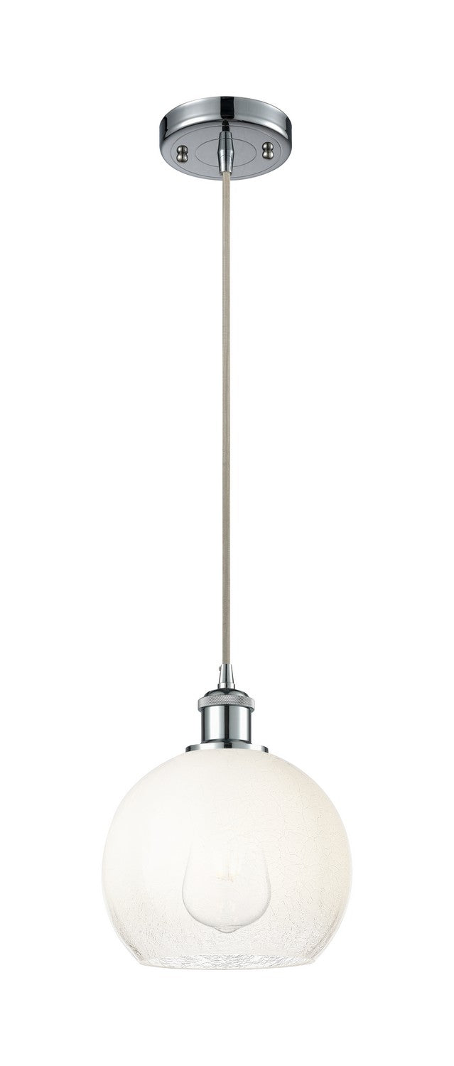 Innovations 516-1P-PC-G483-8OP One Light Mini Pendant, Polished Chrome