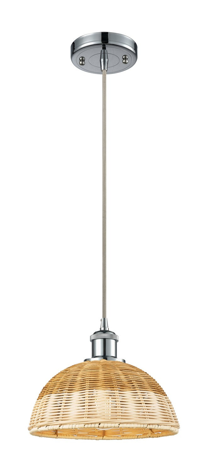 Innovations 516-1P-PC-NBD2-9-NAT One Light Mini Pendant, Polished Chrome