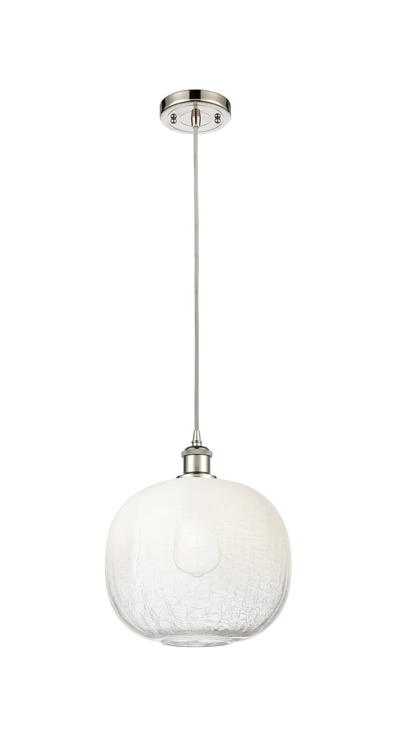 Innovations 516-1P-PN-G481-10OP One Light Mini Pendant, Polished Nickel