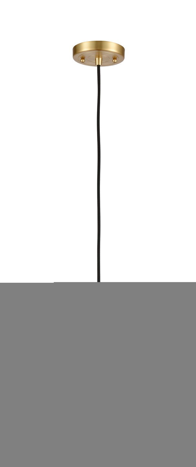 Innovations 516-1P-SG-G459-6CL One Light Mini Pendant, Satin Gold