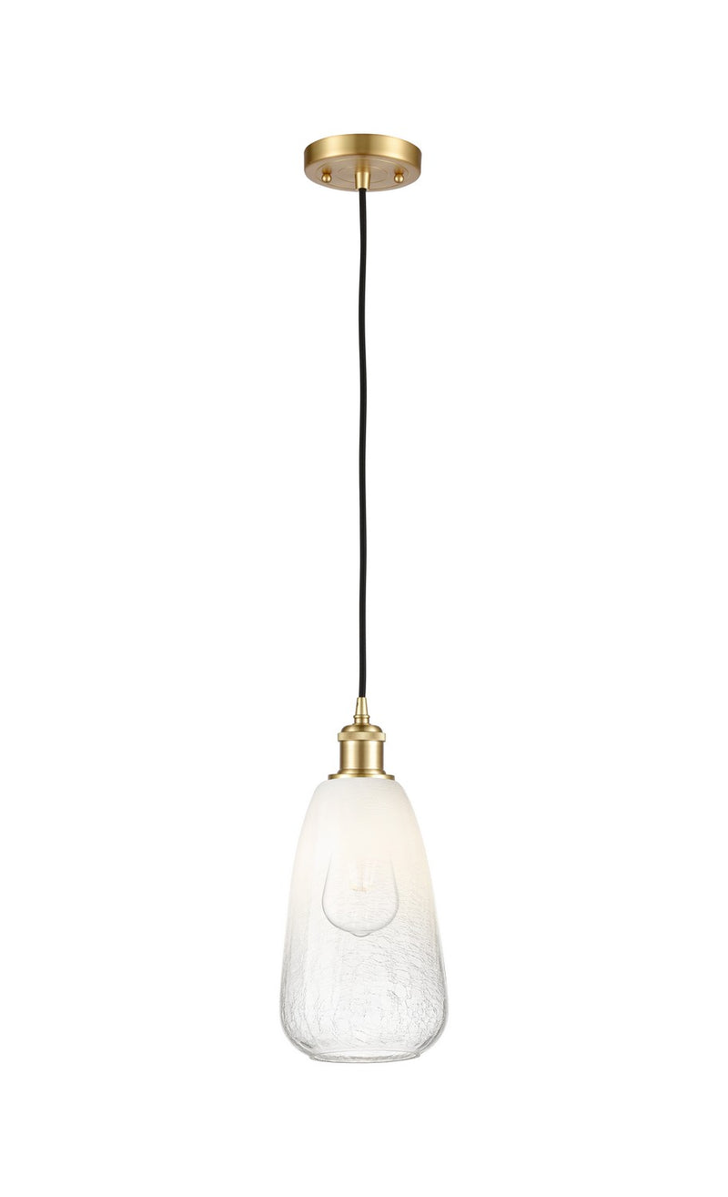 Innovations 516-1P-SG-G480-6OP One Light Mini Pendant, Satin Gold