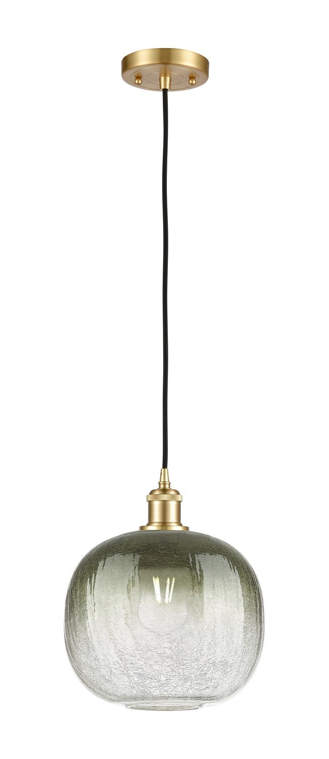 Innovations 516-1P-SG-G481-10SL One Light Mini Pendant, Satin Gold