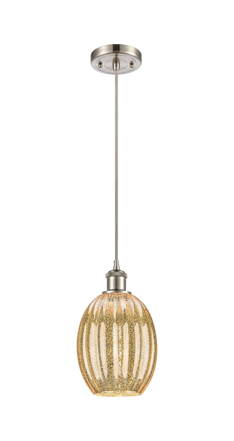 Innovations 516-1P-SN-G459-6ME One Light Mini Pendant, Brushed Satin Nickel