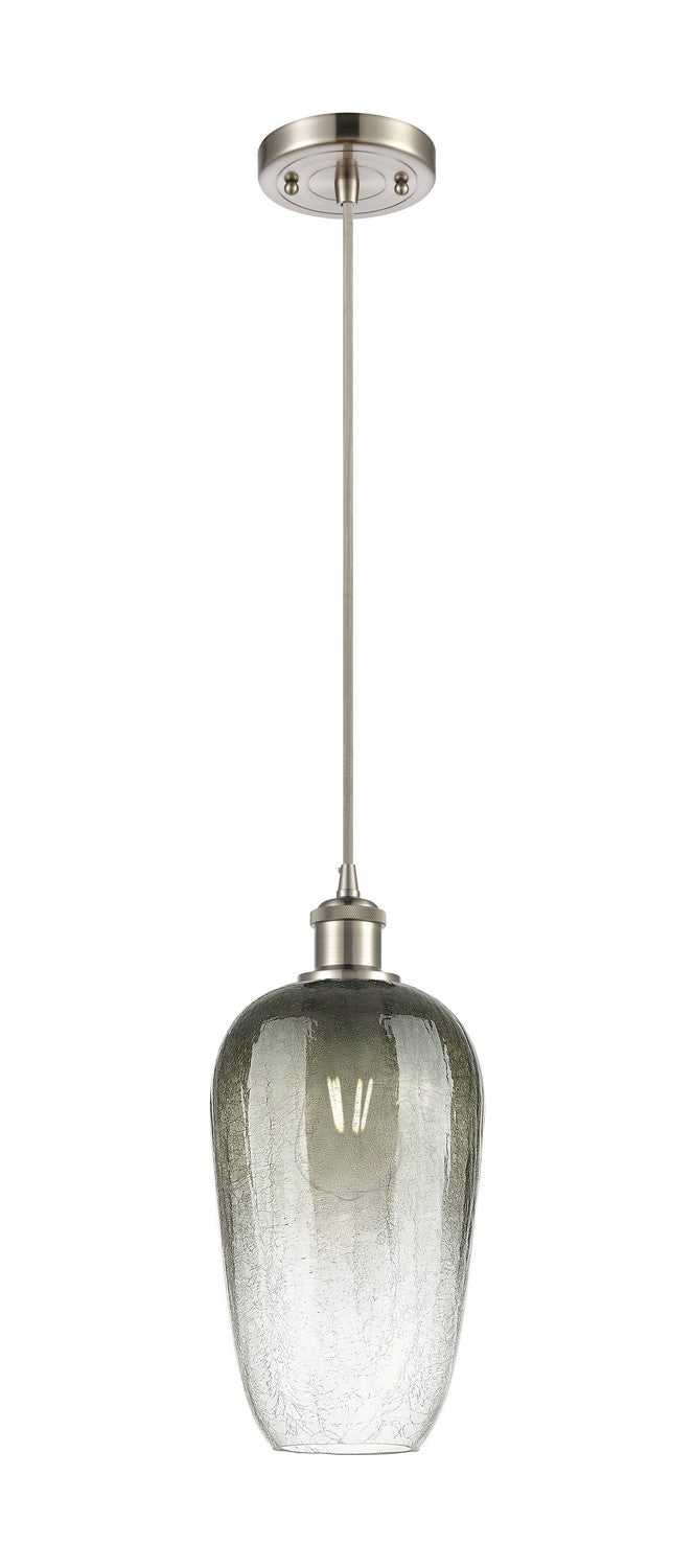 Innovations 516-1P-SN-G484-7SL One Light Mini Pendant, Brushed Satin Nickel