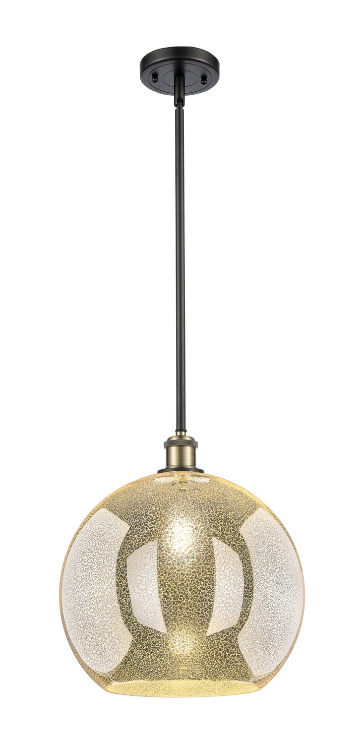 Innovations 516-1S-BAB-G128-14 One Light Pendant, Black Antique Brass