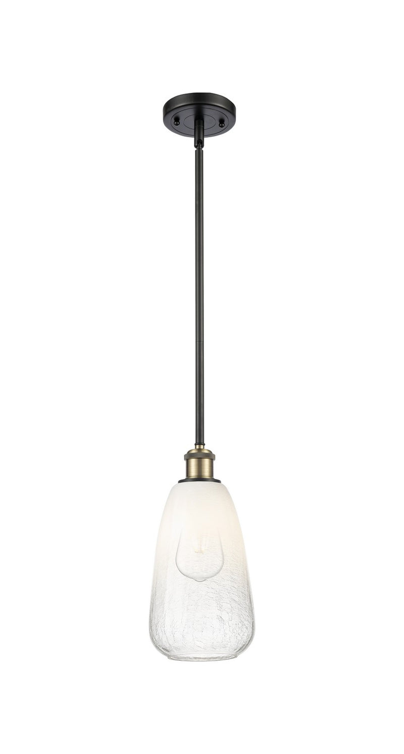Innovations 516-1S-BAB-G480-6OP One Light Mini Pendant, Black Antique Brass