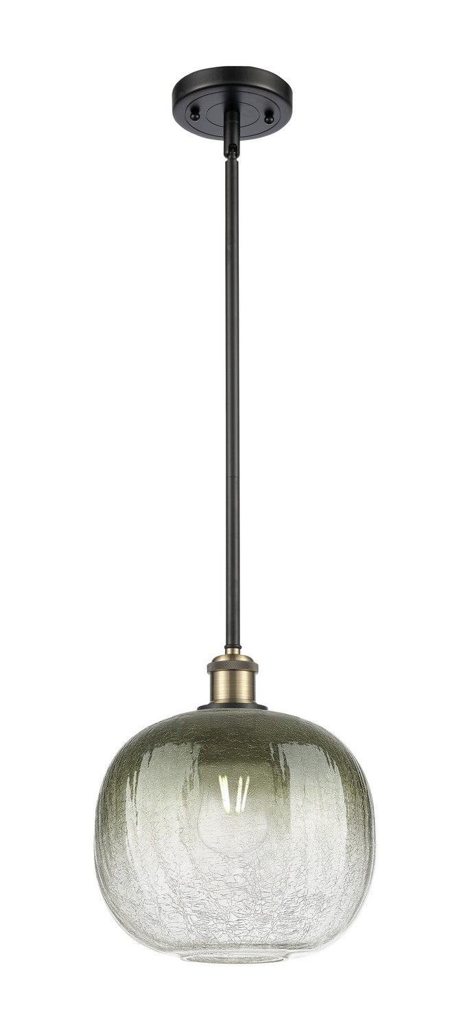 Innovations 516-1S-BAB-G481-10SL One Light Mini Pendant, Black Antique Brass