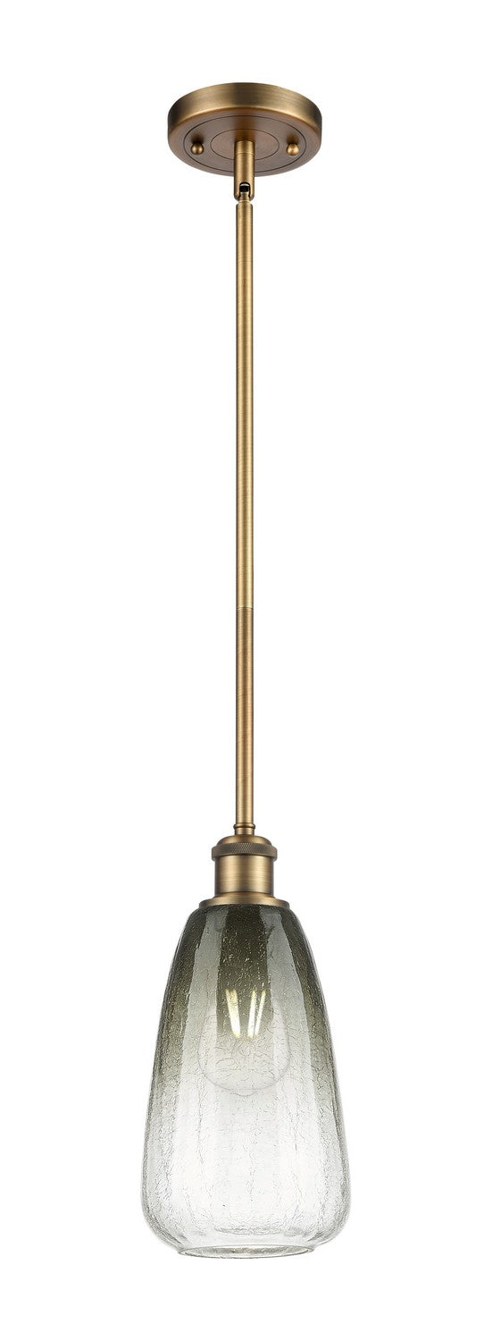 Innovations 516-1S-BB-G480-6SL One Light Mini Pendant, Brushed Brass