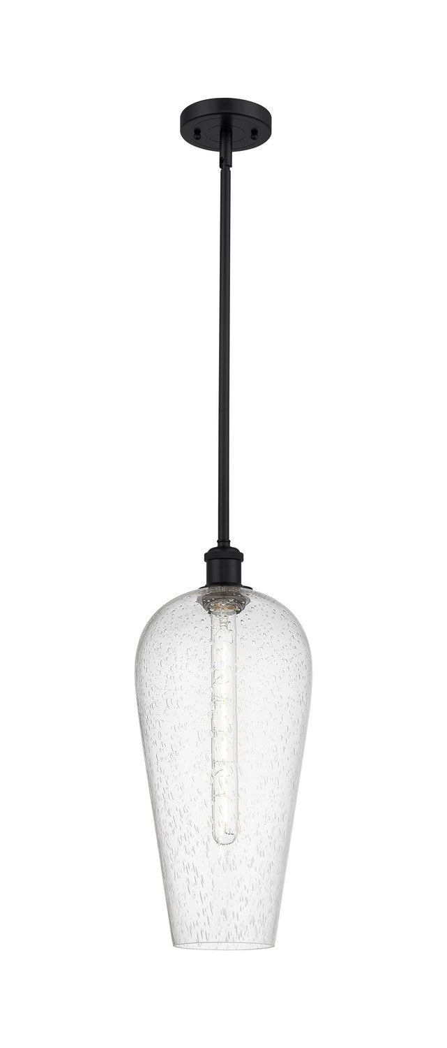 Innovations 516-1S-BK-G456-8SDY One Light Mini Pendant, Matte Black