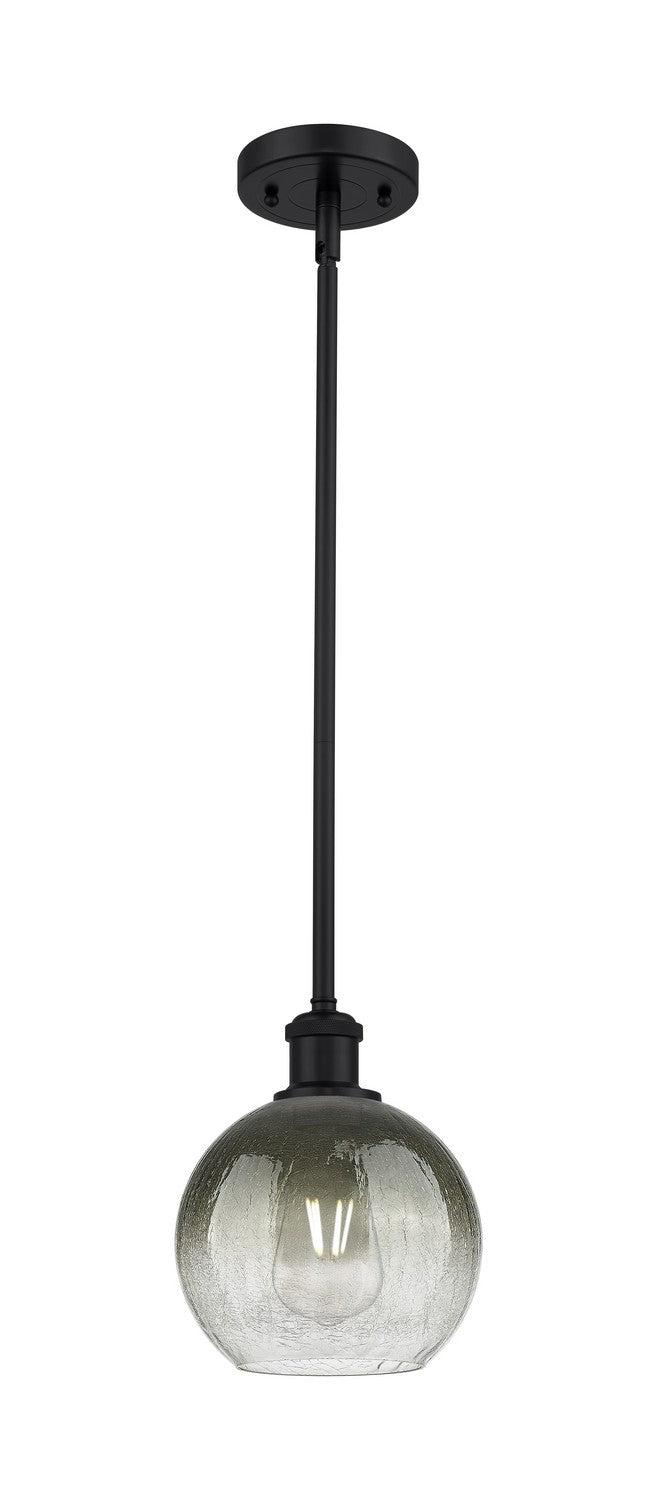 Innovations 516-1S-BK-G483-8SL One Light Mini Pendant, Matte Black