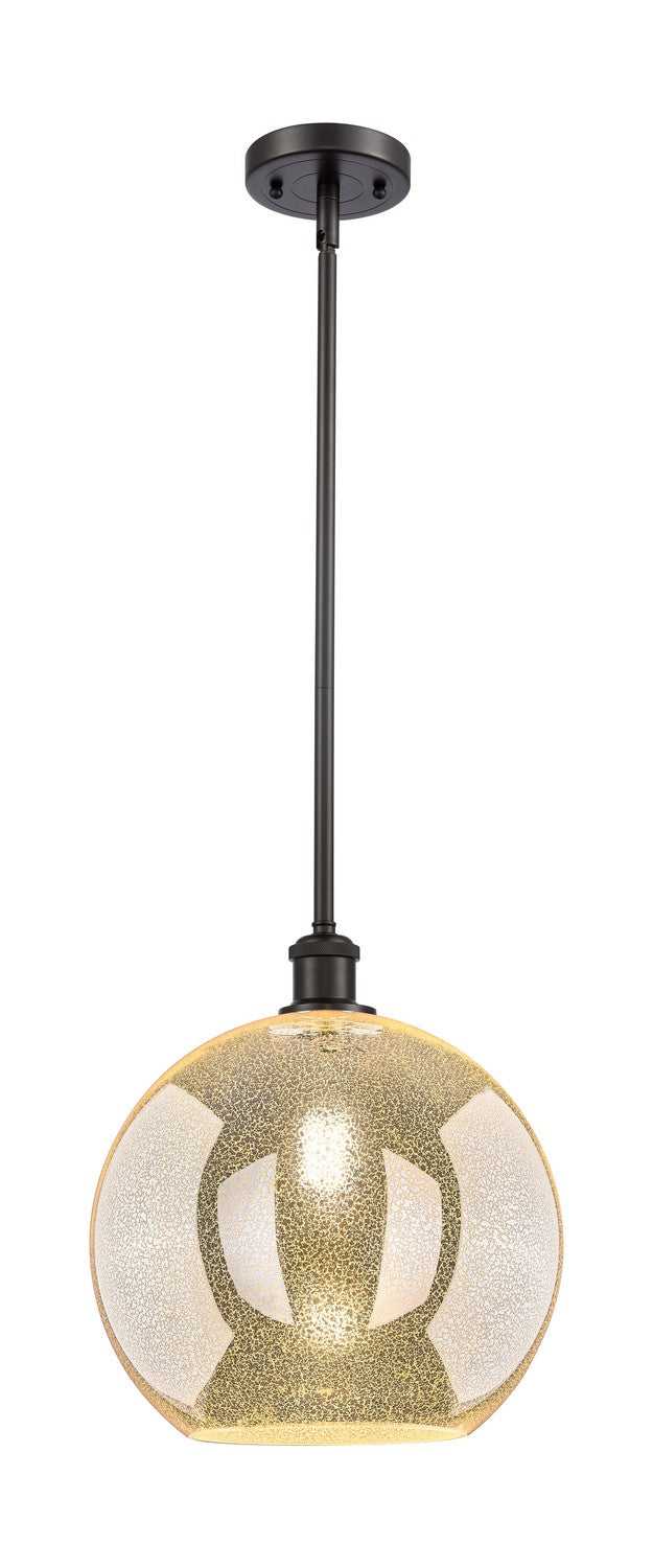Innovations 516-1S-OB-G128-12 One Light Mini Pendant, Oil Rubbed Bronze