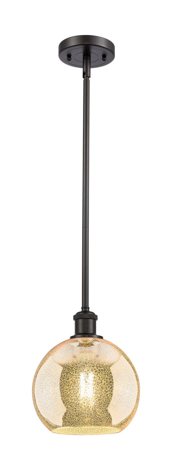 Innovations 516-1S-OB-G128-8 One Light Mini Pendant, Oil Rubbed Bronze