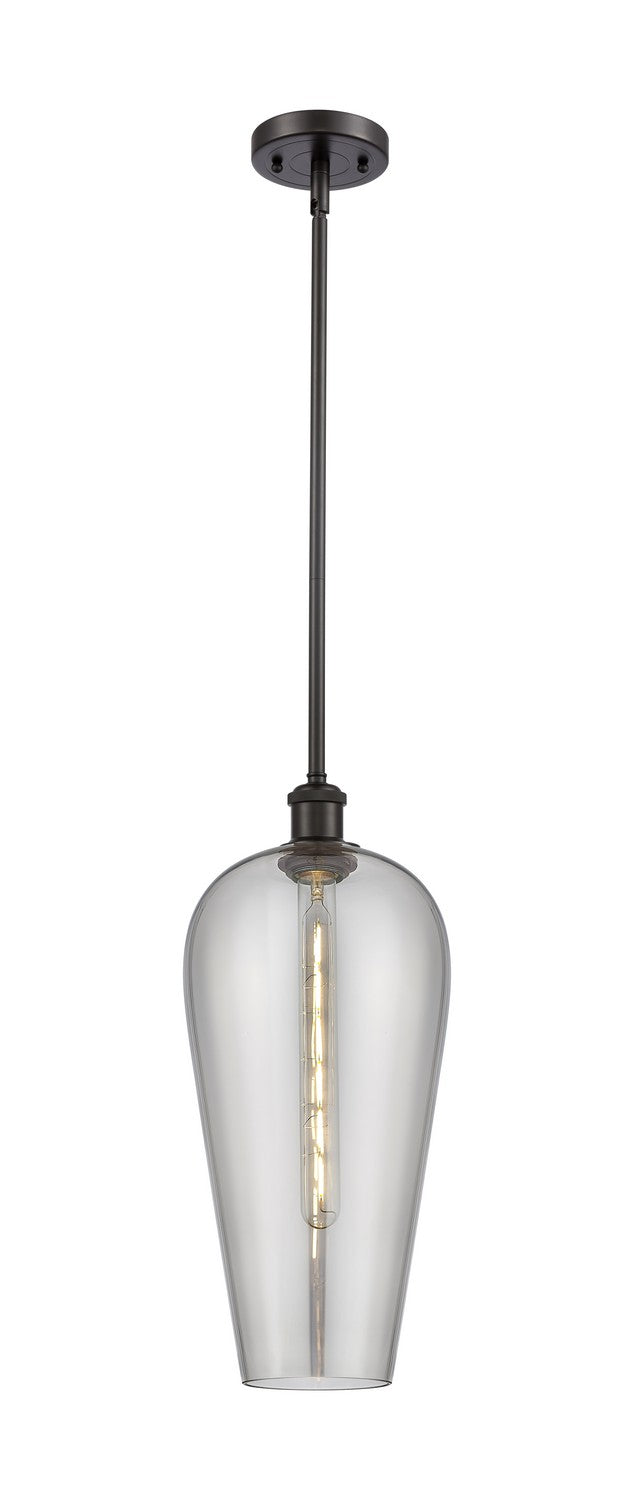 Innovations 516-1S-OB-G456-8SM One Light Mini Pendant, Oil Rubbed Bronze