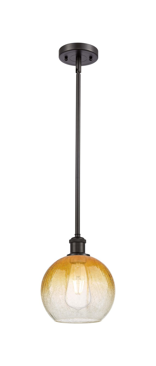 Innovations 516-1S-OB-G483-8AM One Light Mini Pendant, Oil Rubbed Bronze