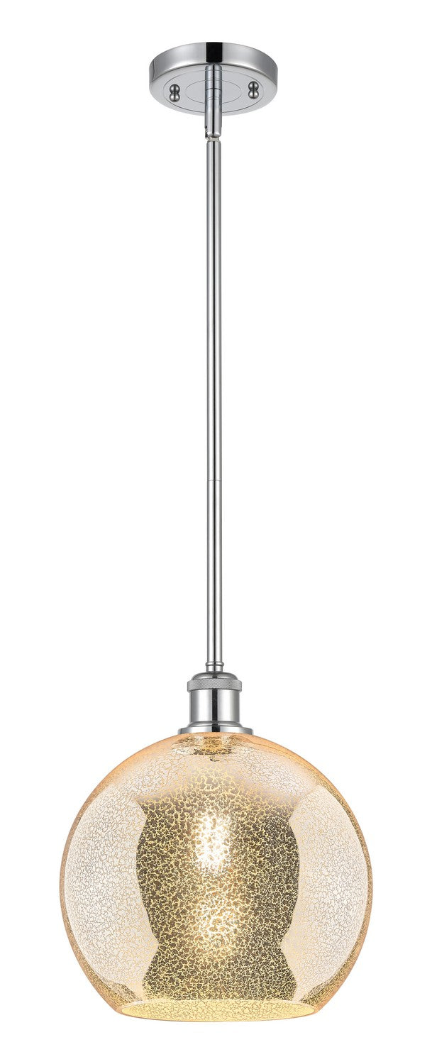 Innovations 516-1S-PC-G128-10 One Light Mini Pendant, Polished Chrome