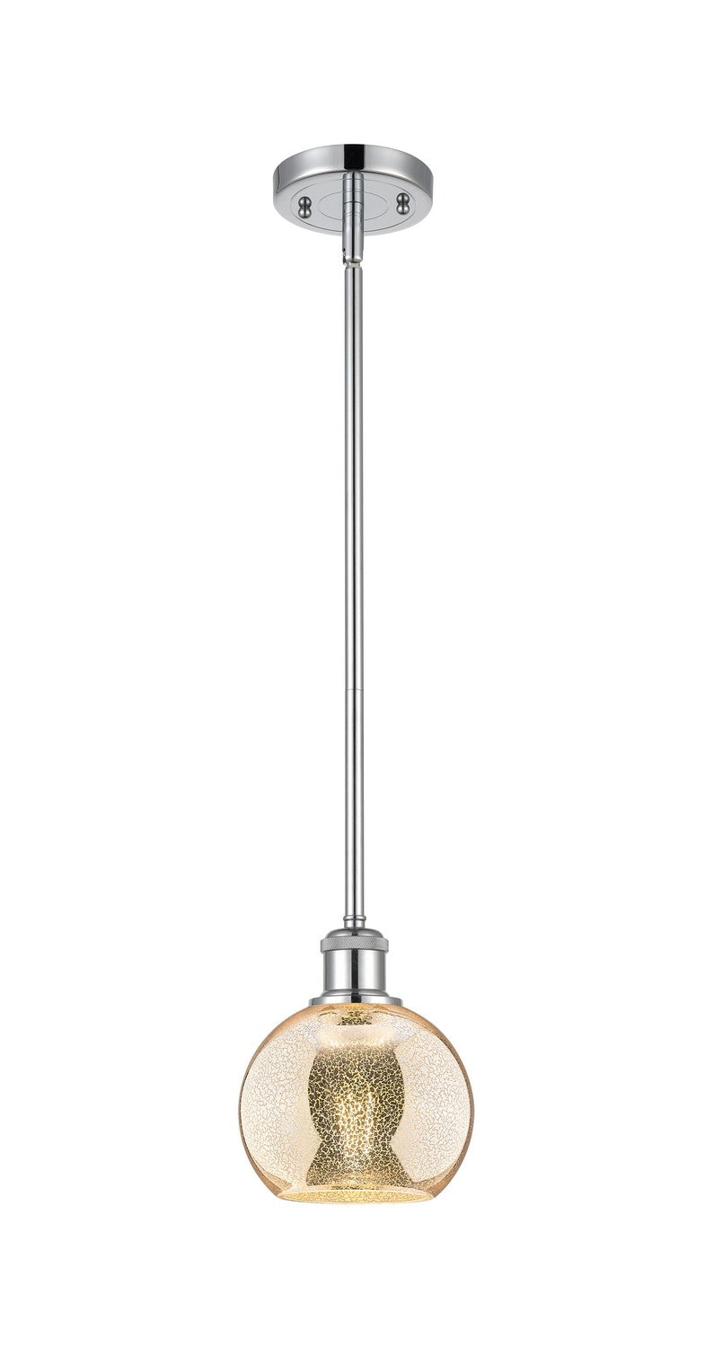 Innovations 516-1S-PC-G128-6 One Light Mini Pendant, Polished Chrome