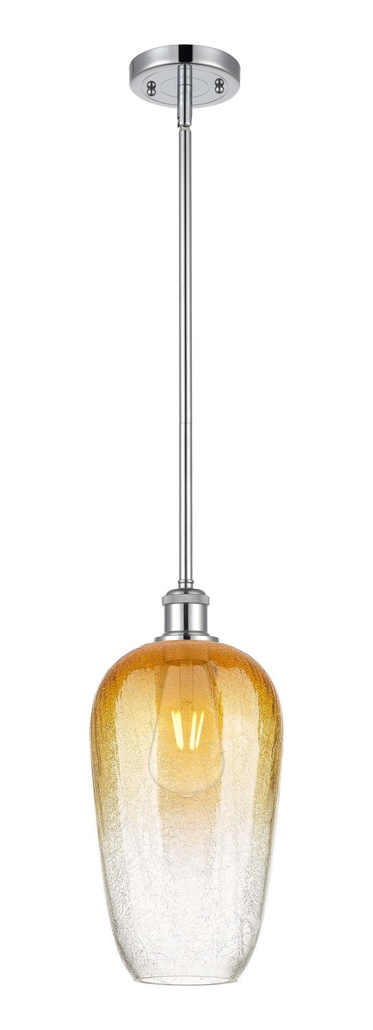 Innovations 516-1S-PC-G484-7AM One Light Mini Pendant, Polished Chrome
