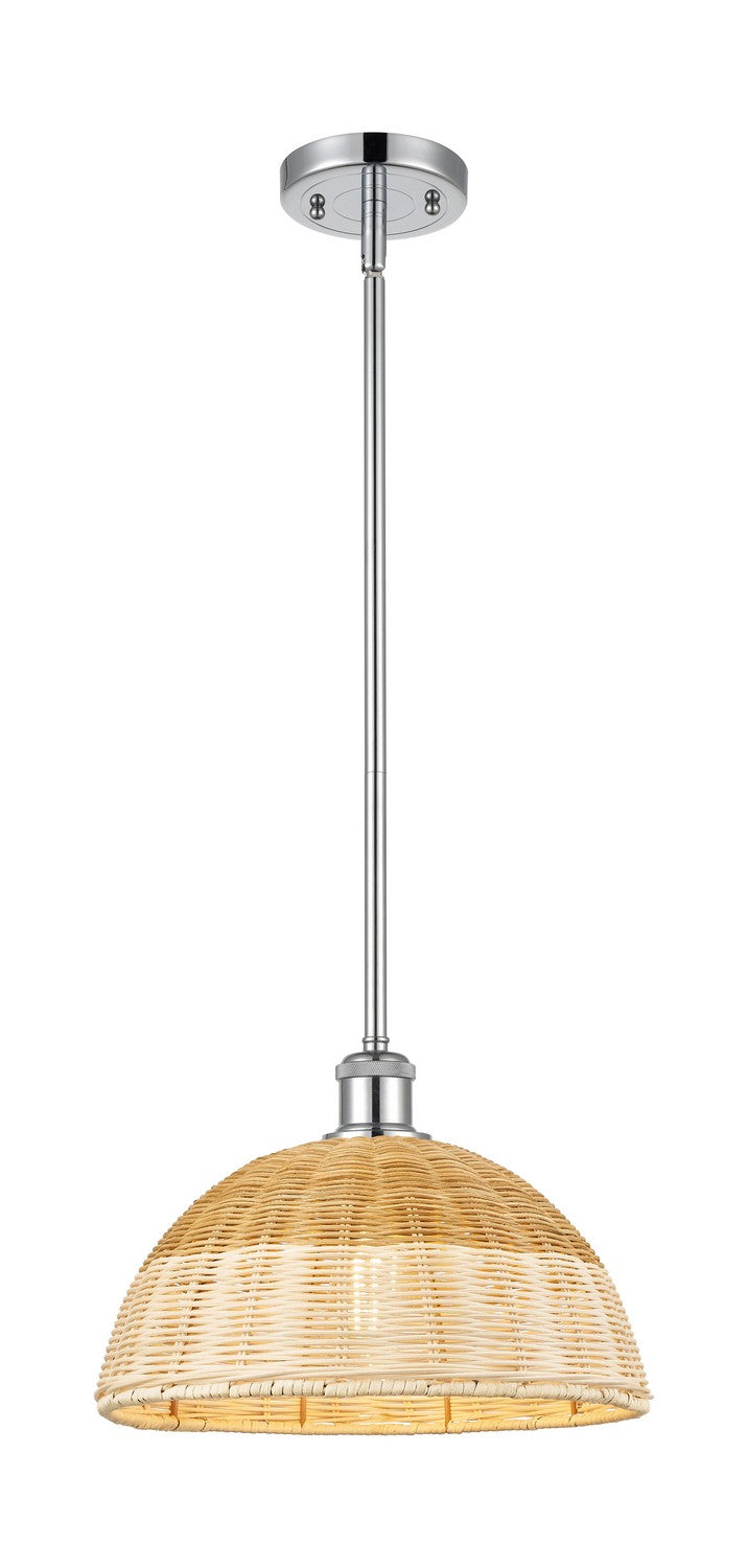 Innovations 516-1S-PC-NBD2-12-NAT One Light Mini Pendant, Polished Chrome