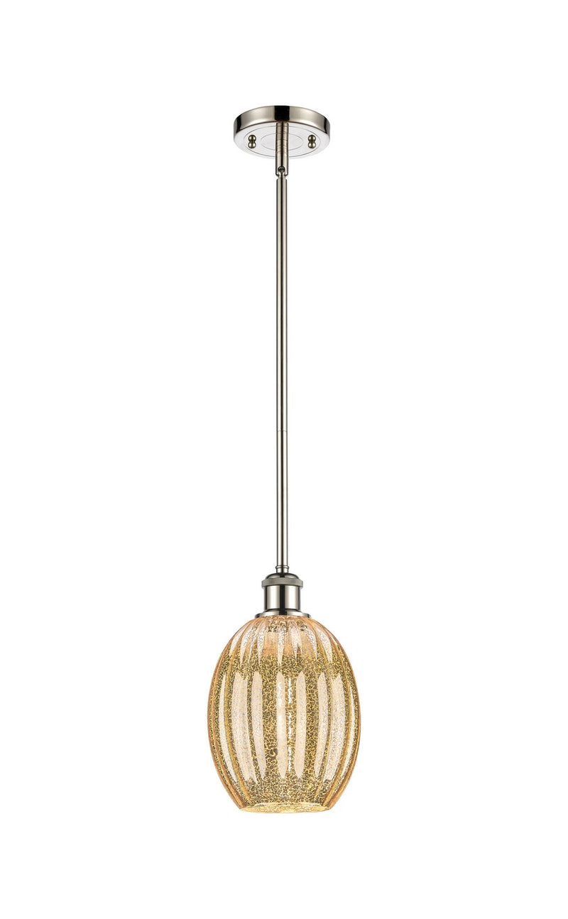 Innovations 516-1S-PN-G459-6ME One Light Mini Pendant, Polished Nickel