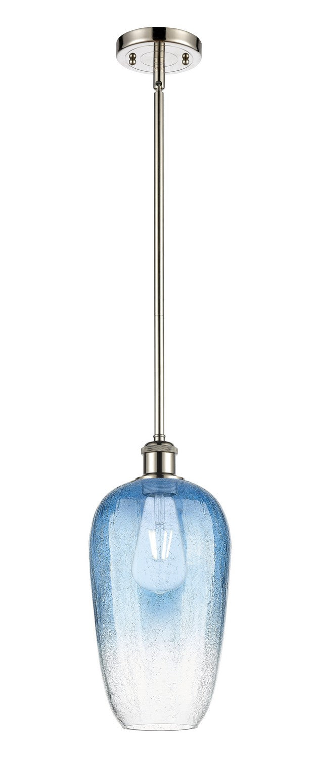Innovations 516-1S-PN-G484-7SB One Light Mini Pendant, Polished Nickel