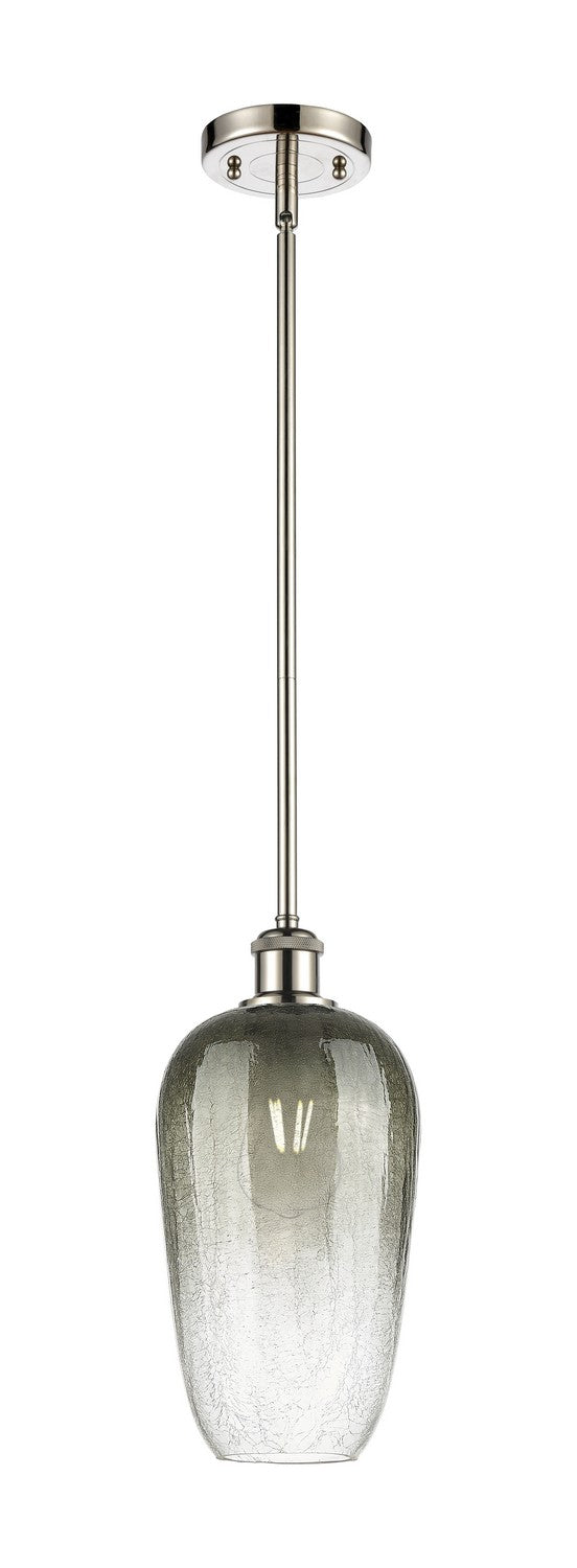 Innovations 516-1S-PN-G484-7SL One Light Mini Pendant, Polished Nickel