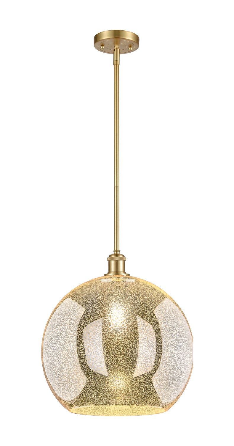 Innovations 516-1S-SG-G128-14 One Light Pendant, Satin Gold