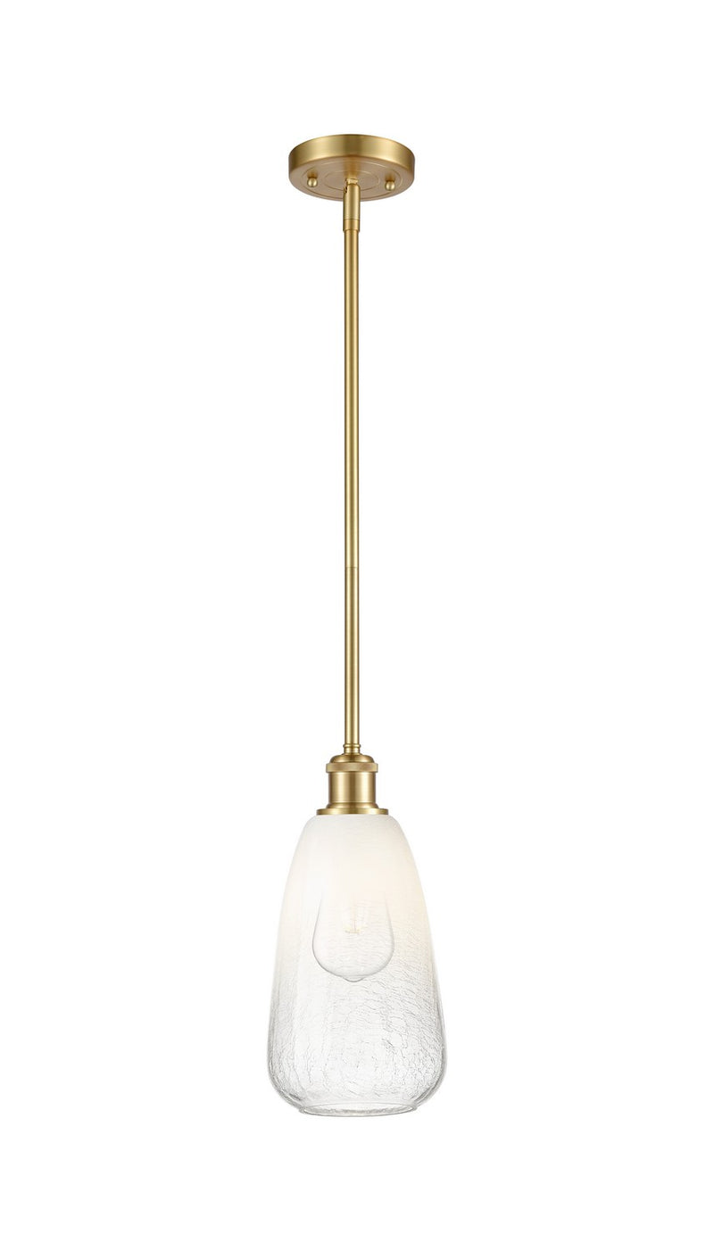 Innovations 516-1S-SG-G480-6OP One Light Mini Pendant, Satin Gold