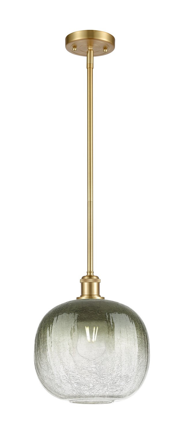Innovations 516-1S-SG-G481-10SL One Light Mini Pendant, Satin Gold