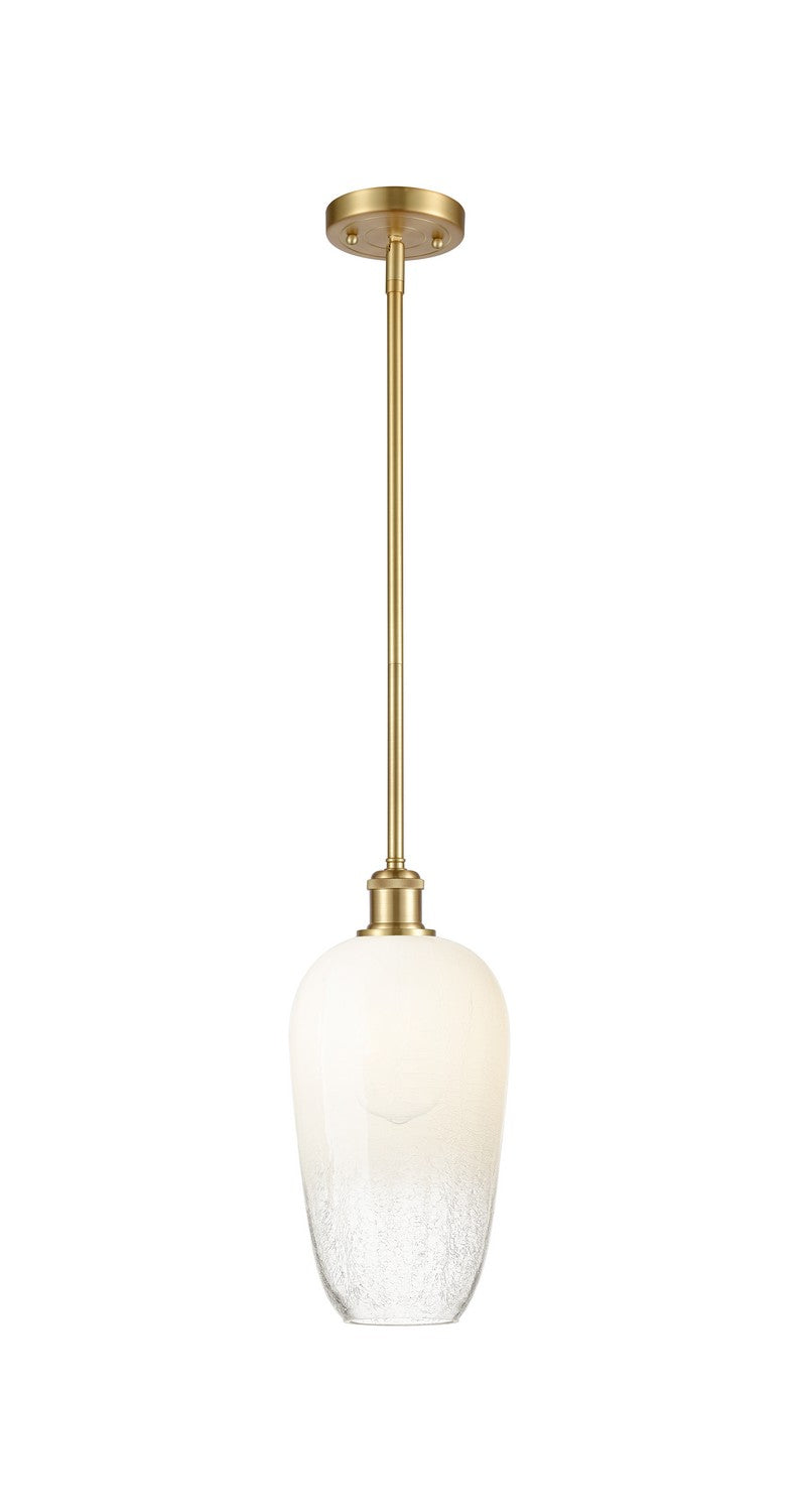 Innovations 516-1S-SG-G484-7OP One Light Mini Pendant, Satin Gold