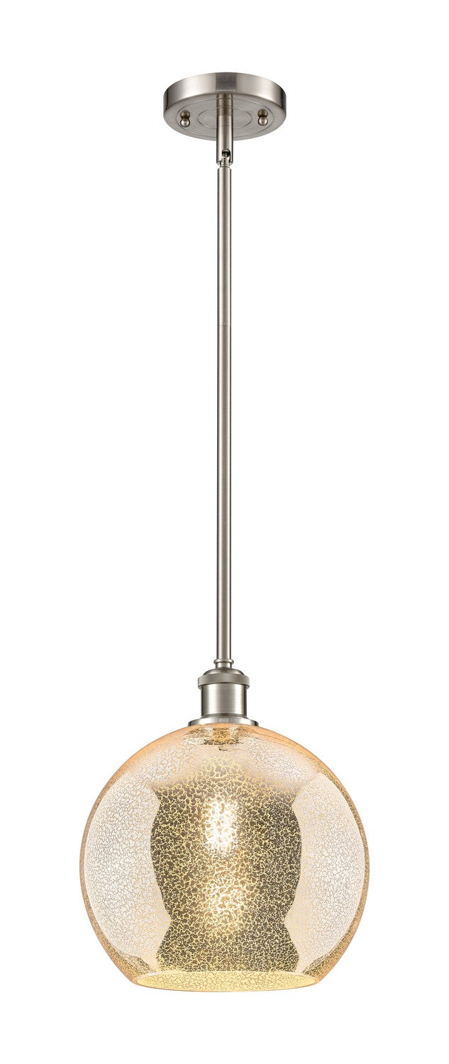 Innovations 516-1S-SN-G128-10 One Light Mini Pendant, Brushed Satin Nickel